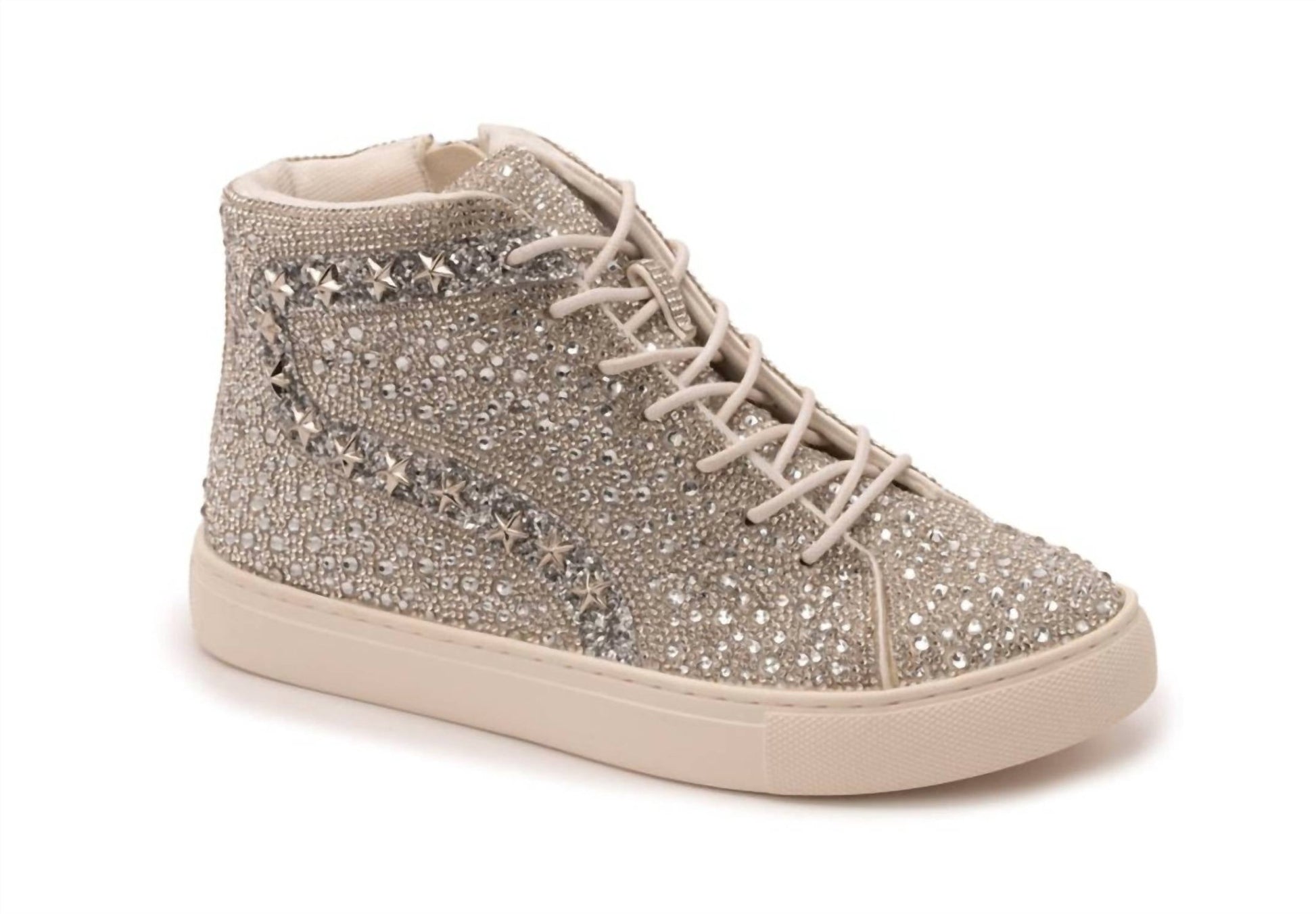Corkys Footwear - Women's Flashy High Top Sneaker - grey - shoes - sneakers