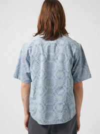 Corridor - Diamond Jacquard Short Sleeve Camp Shirt