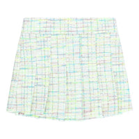 Cos I Said So - Girl's Tweed Tennis Skirt - bottoms - clothing - green