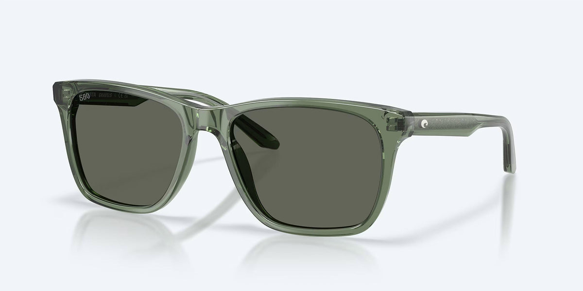 Costa Del Mar - Unisex Keramas Polarized Squared Sunglasses