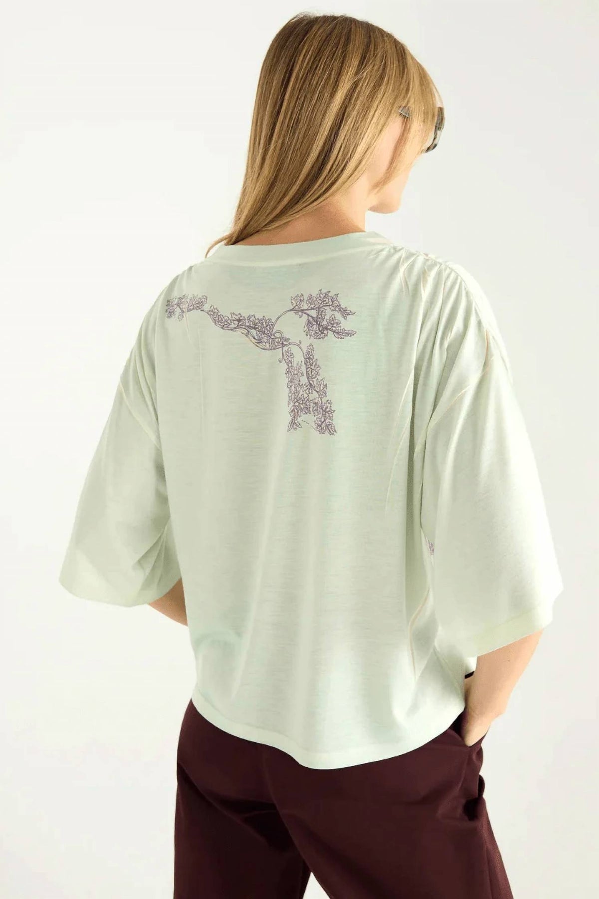 Cotelac - Heart Strings Printed T-shirt