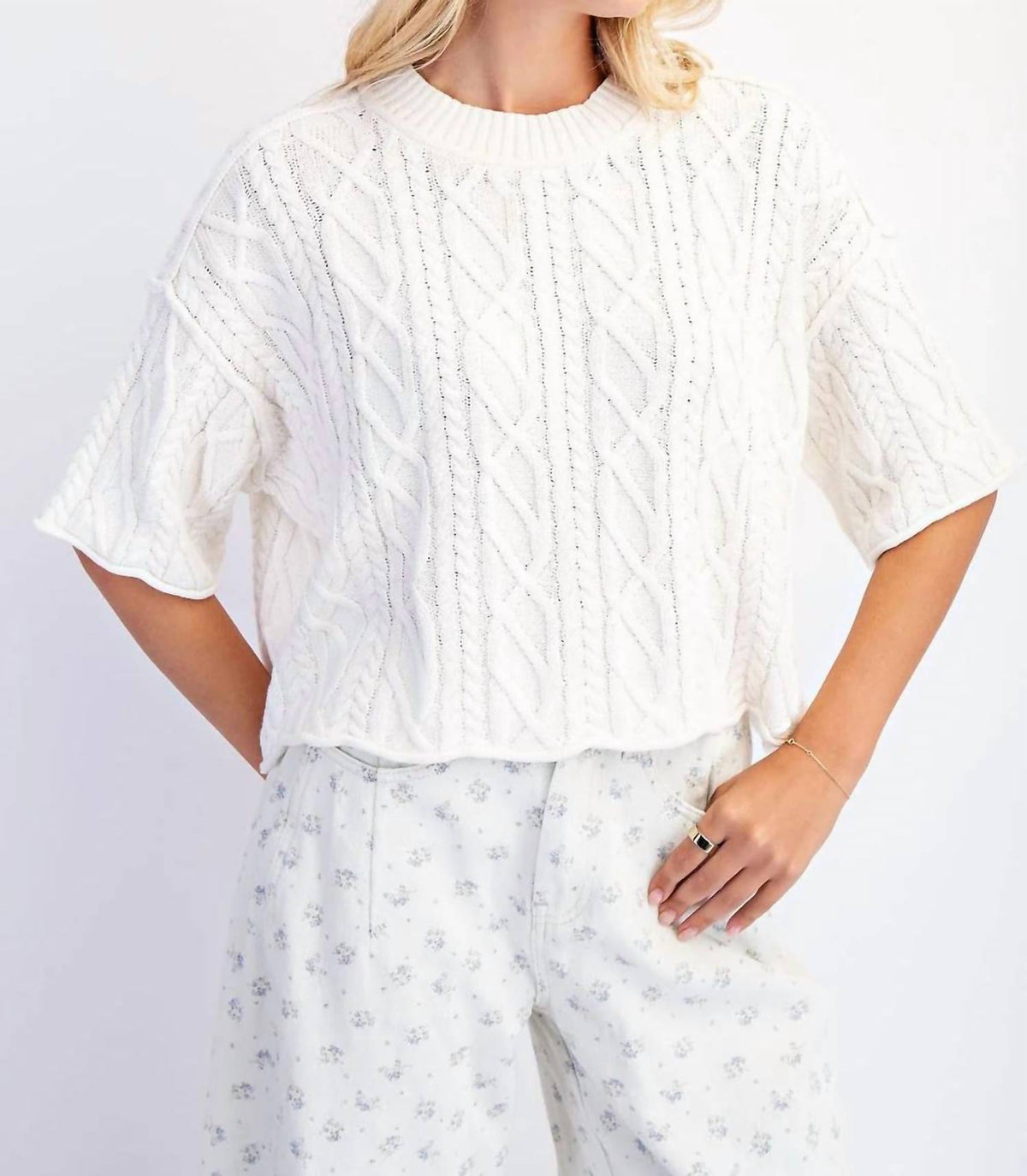 Cotierra - Oversized Sweater Top
