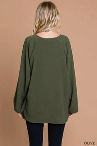 Cotton Bleu - Women's Hayden Top - Plus