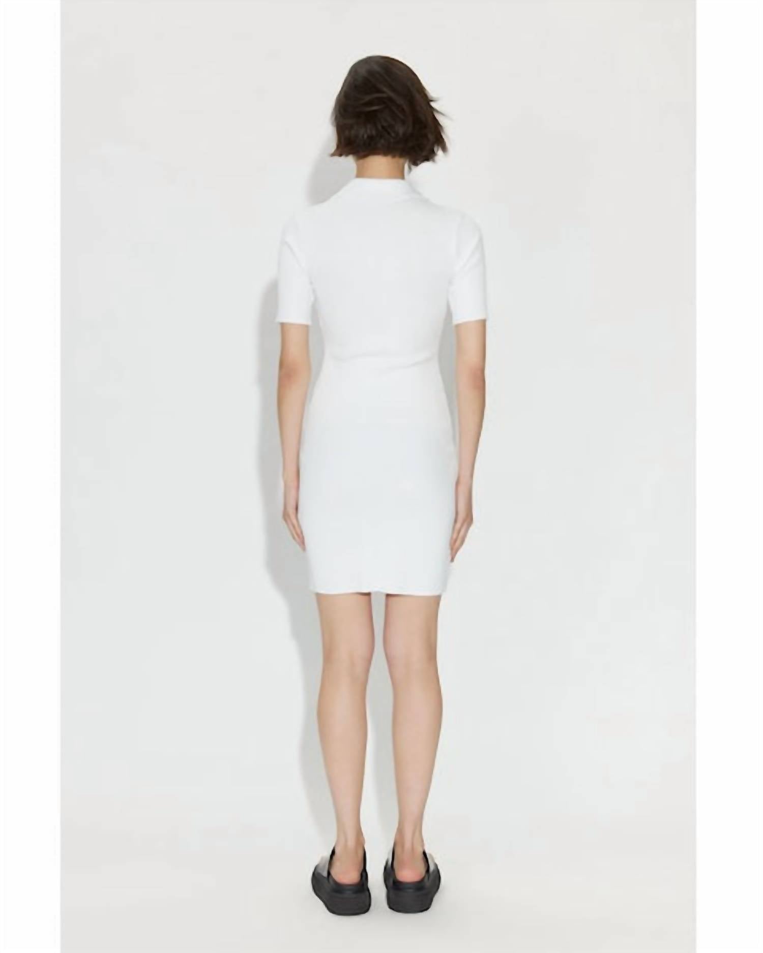 Cotton Citizen - Ibiza Short Sleeve Polo Dress - clothing - collection:Graddresses(Auto) - cotton - blend