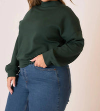 Cozy Co. - Elena Sweatshirt Curvy