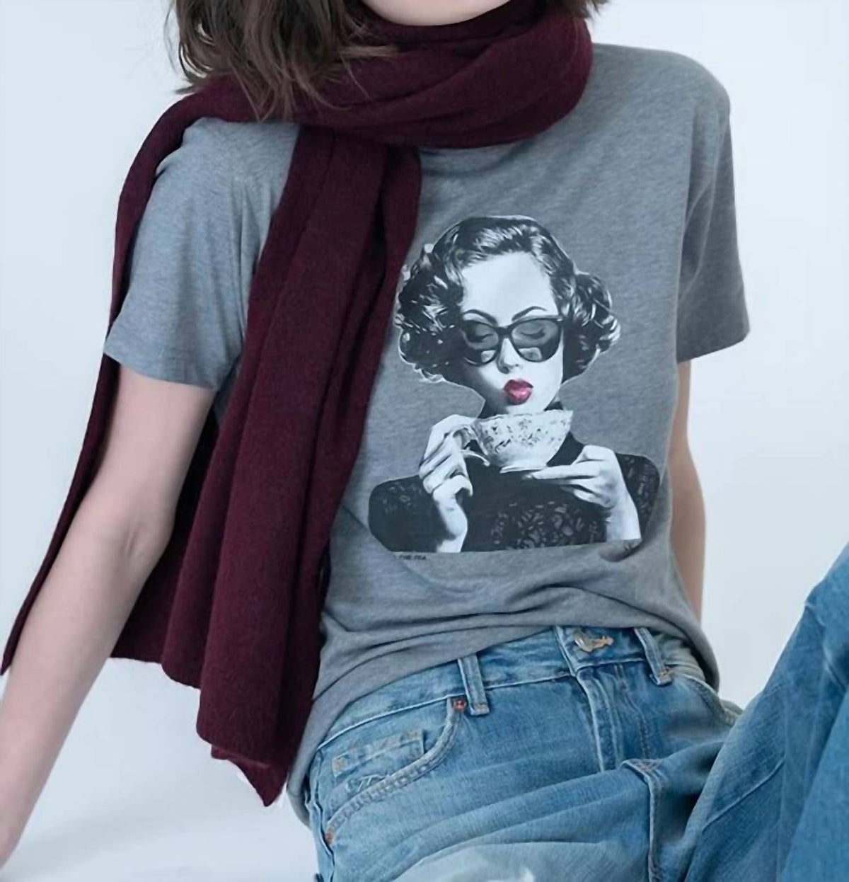 Cpress Studio - Spill the Tea Mushie Tee