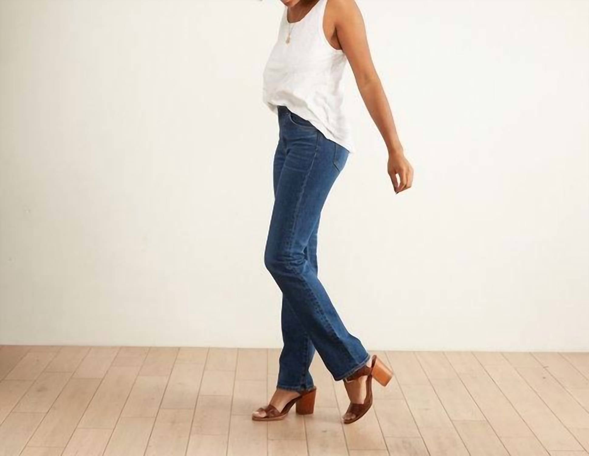 Cqy - Candid High Rise Slim Jeans - blue - clothing - cotton - blend