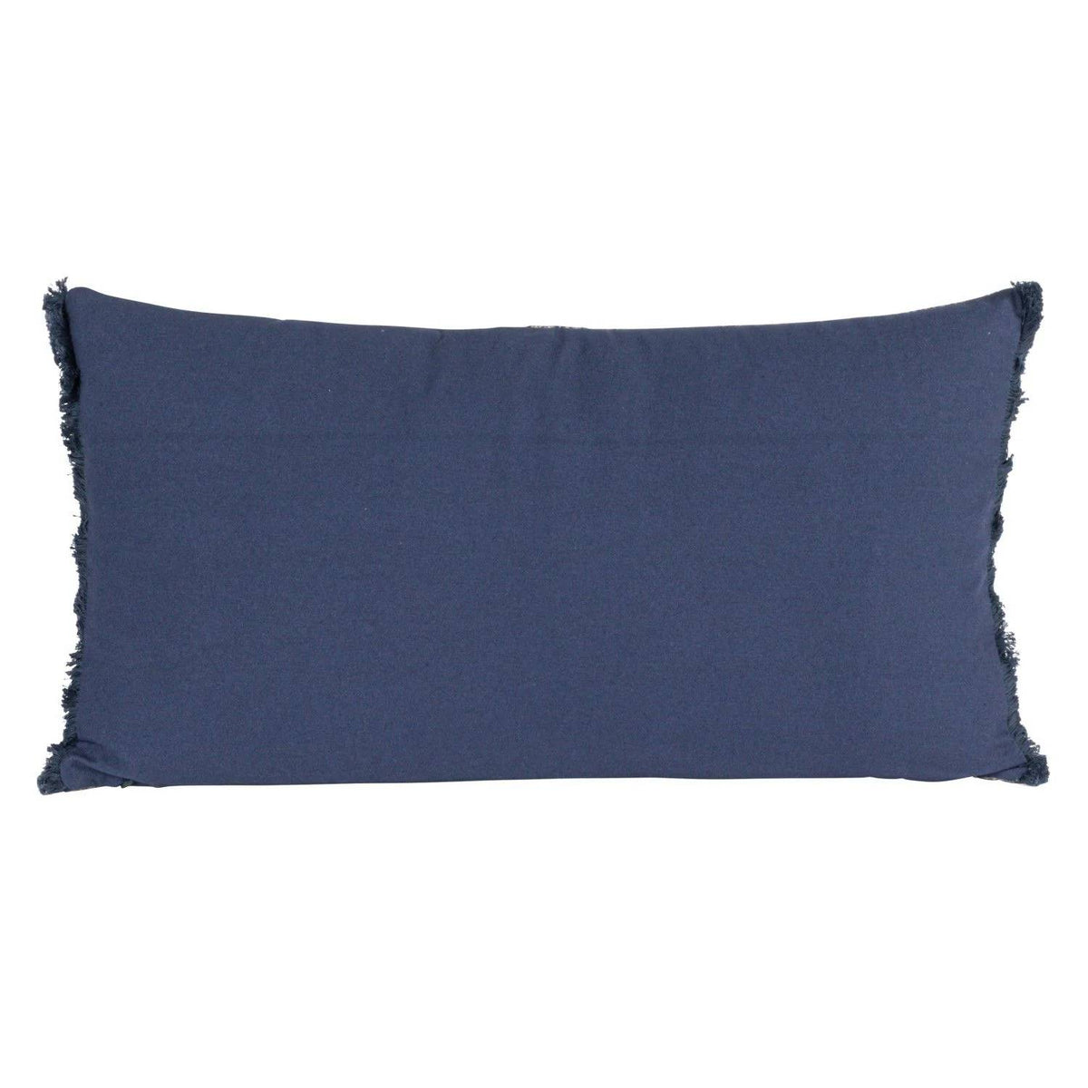 Creative Co-Op - Cotton Blend Velvet Pillow With Fringe