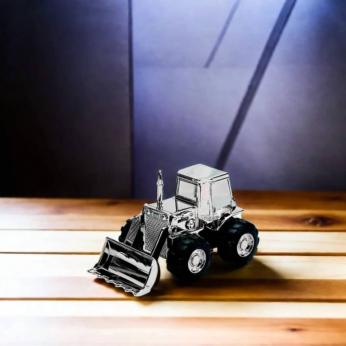 Creative Gifts International - Front Loader Bank With Polished Finish