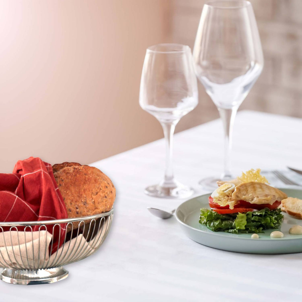 Creative Gifts International - Oval Wire Basket