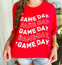 Creative Impressions - Wavy Game Day Tee