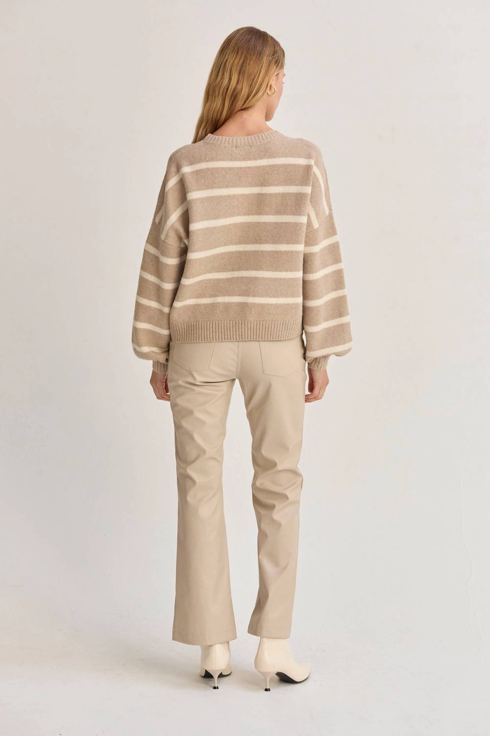 Crescent - Balloon Sleeve Sweater