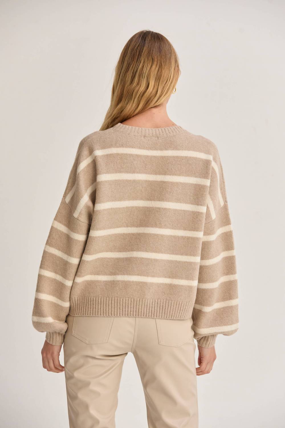 Crescent - Balloon Sleeve Sweater
