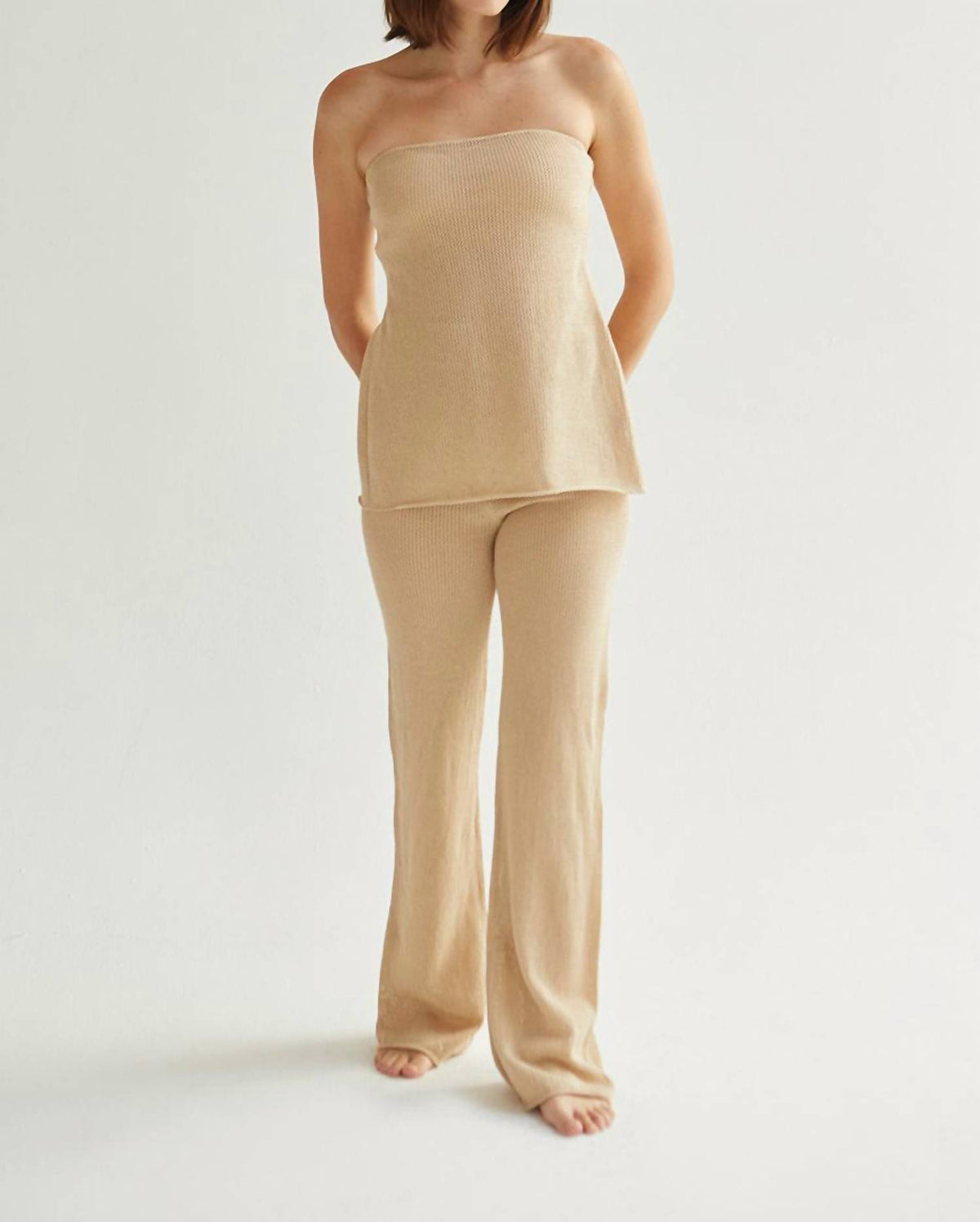 Crescent - Brookie Crochet Knit Top