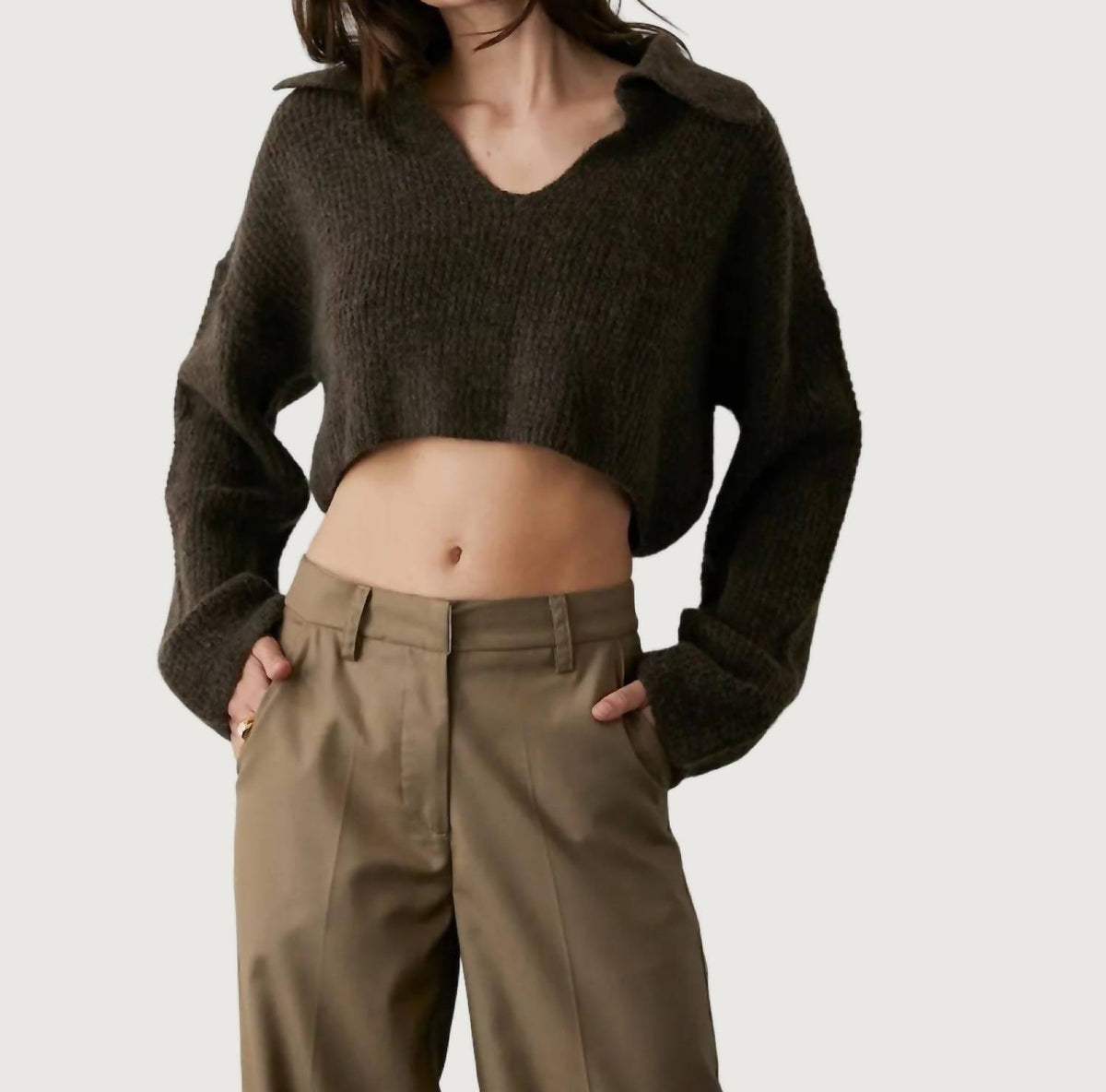 Crescent - Devan Polo Sweater
