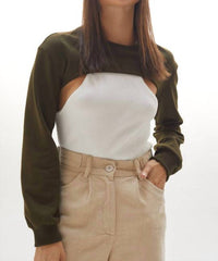Crescent - Harris Cropped Sweatshirt