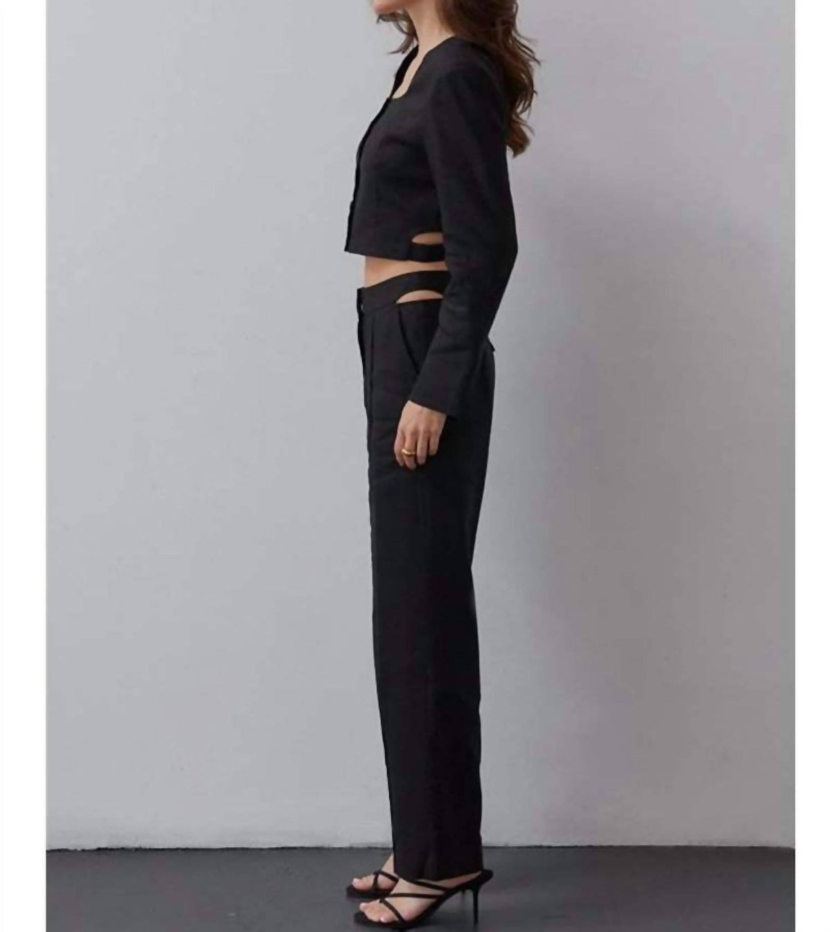 Crescent - Janey Cut-out Trouser Pants