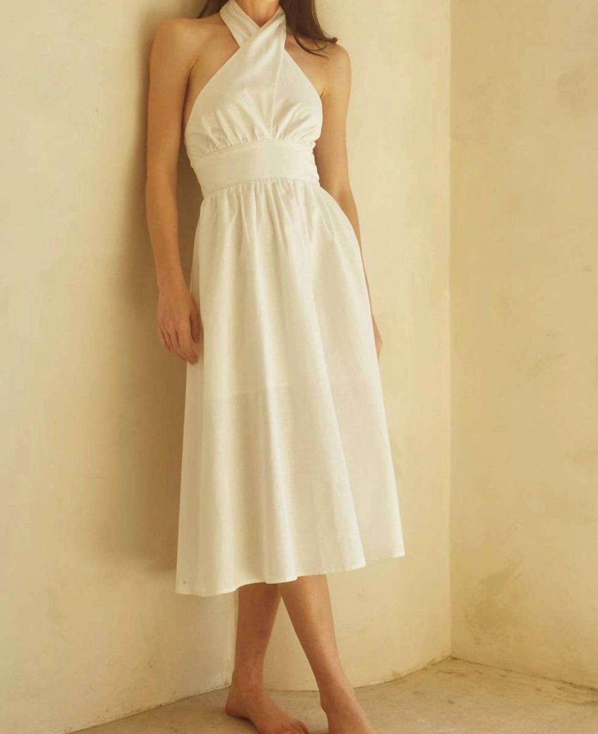 Crescent - Kate Halter Midi Dress