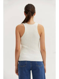 Crescent - Renae Lurex Ribbed Tank Top