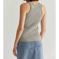 Crescent - Renae Lurex Ribbed Tank Top