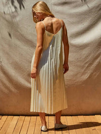 Crescent - Sharpe Pleated Midi And Knit Top Two Piece Set - clothing - loungewear - loungewear - set