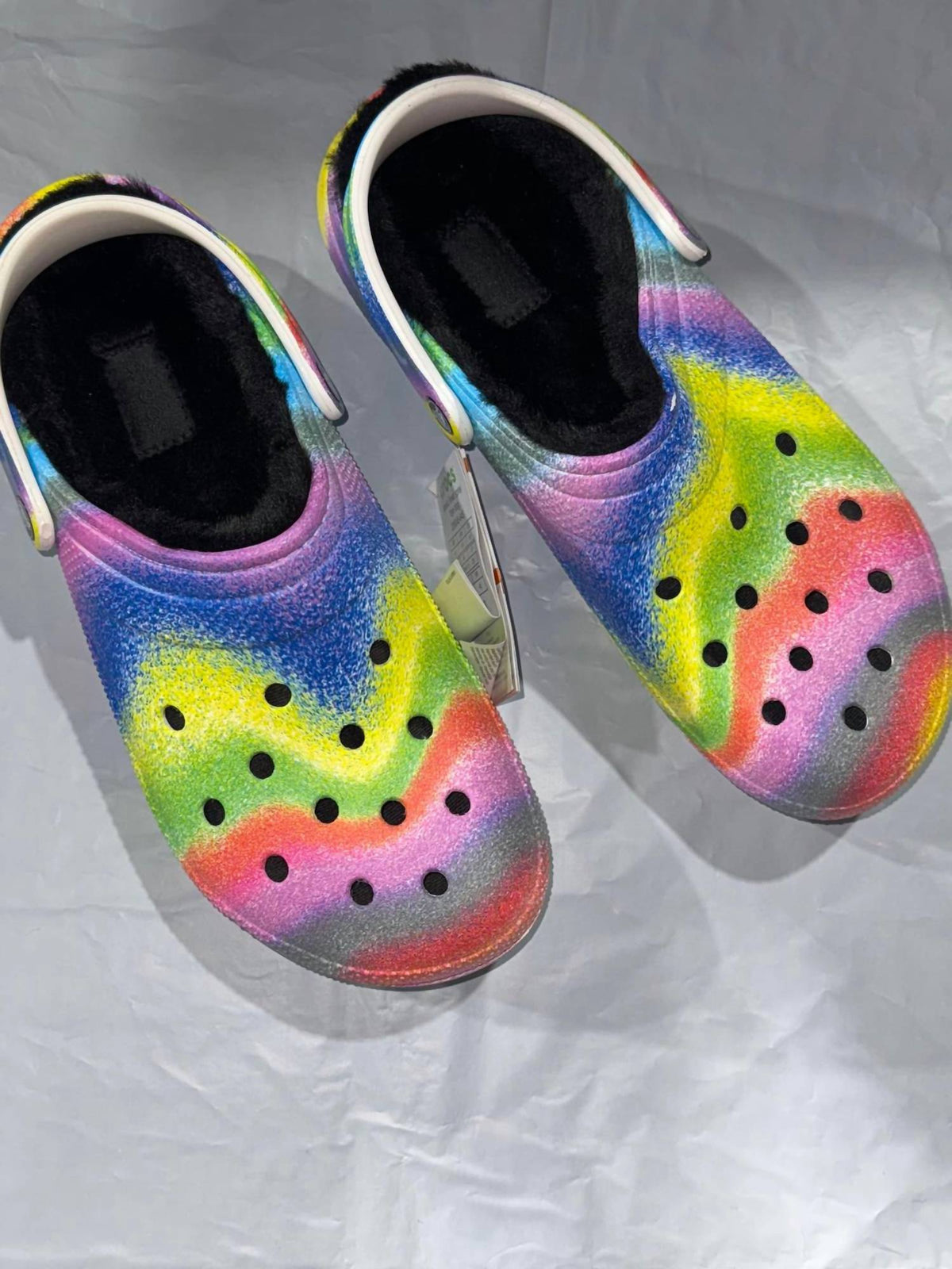 Crocs - Unisex Classic Lined Spray Dye Clog
