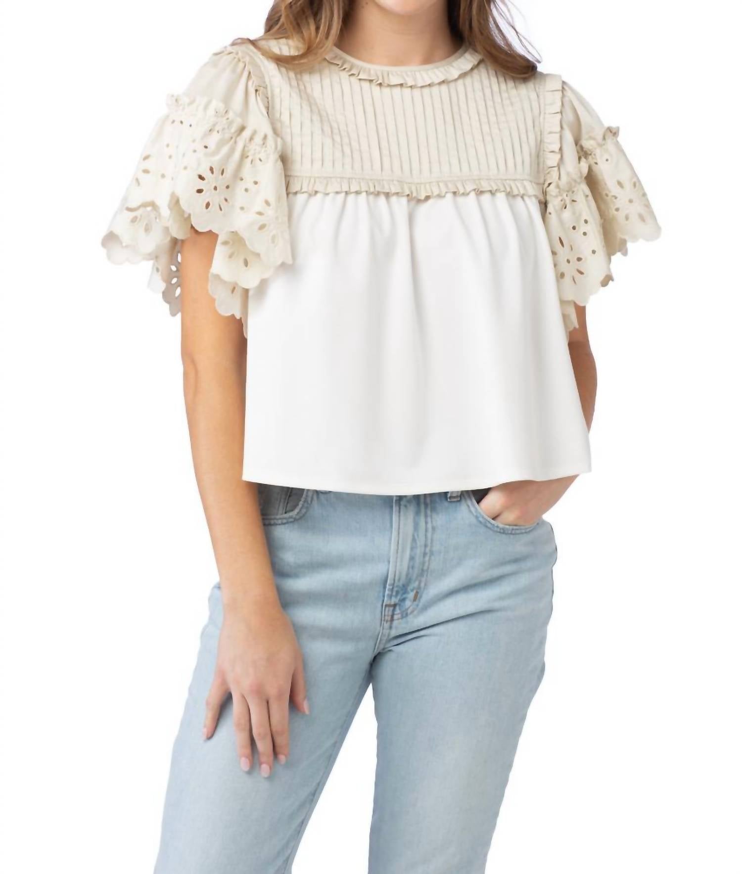 Crosby By Mollie Burch - Ella Top - clothing - shirts - solid