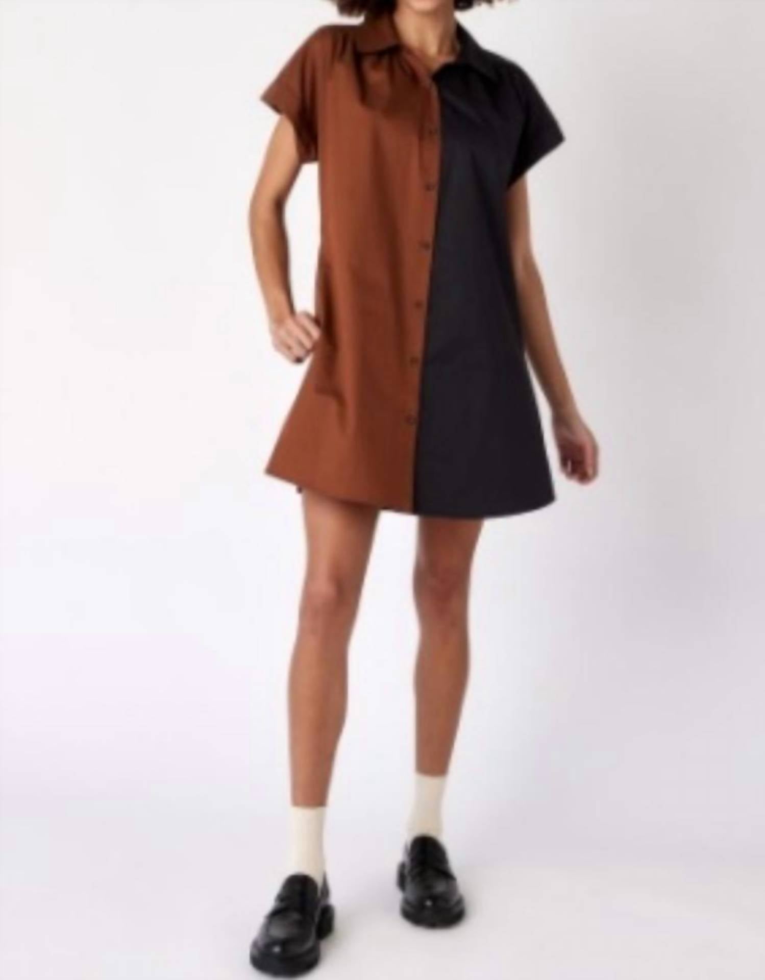 Crosby By Mollie Burch - Jennings Dress - brown - clothing - dresses