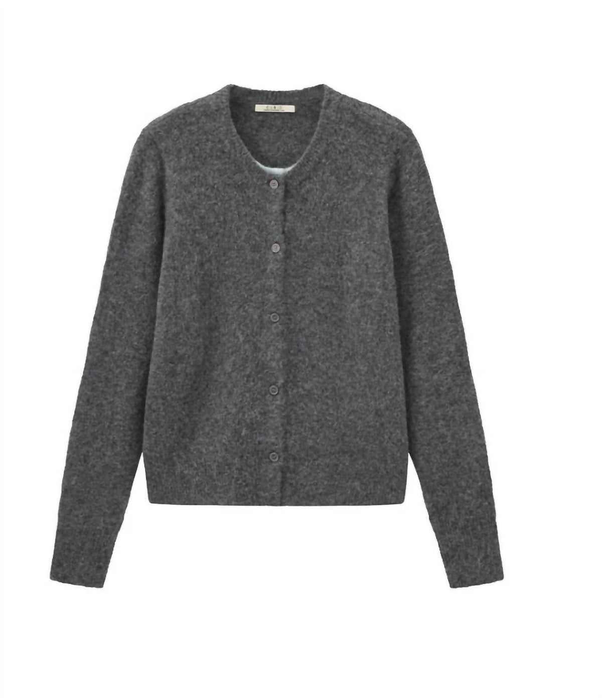 Cubic - Crewneck Layered Cardigan