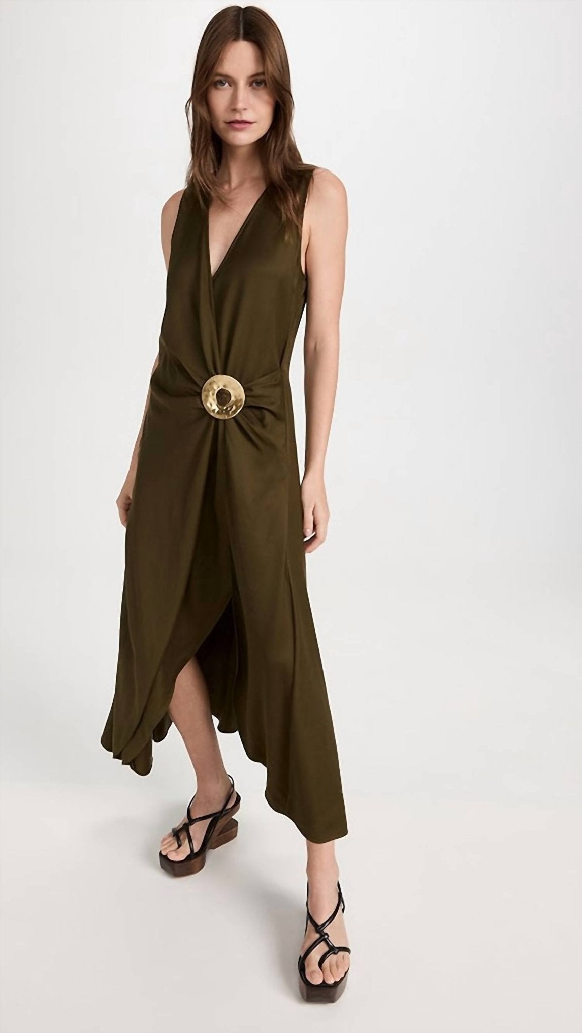 Cult Gaia - The Darian Dress - clothing - dresses - green