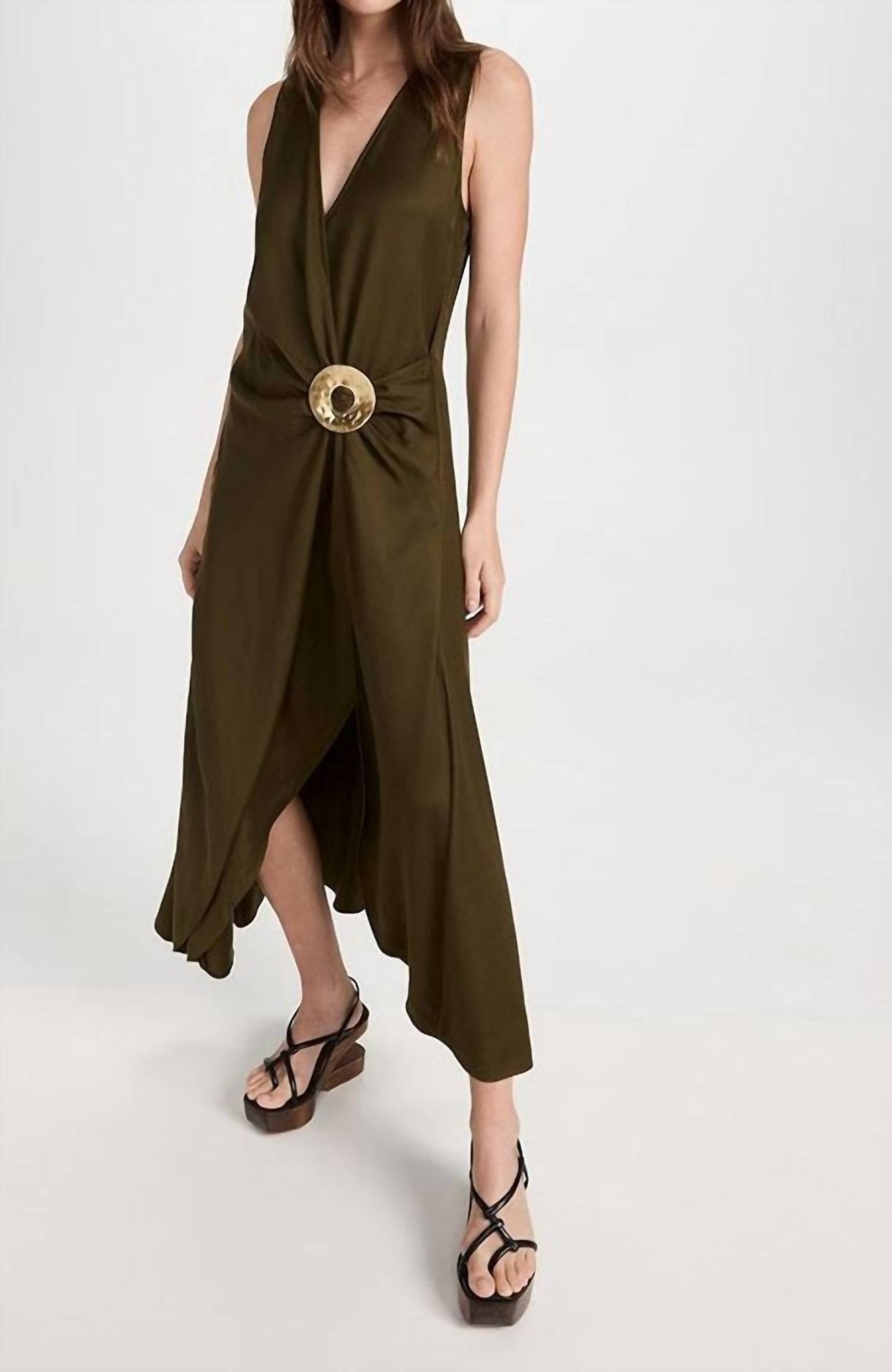 Cult Gaia - The Darian Dress - clothing - dresses - green