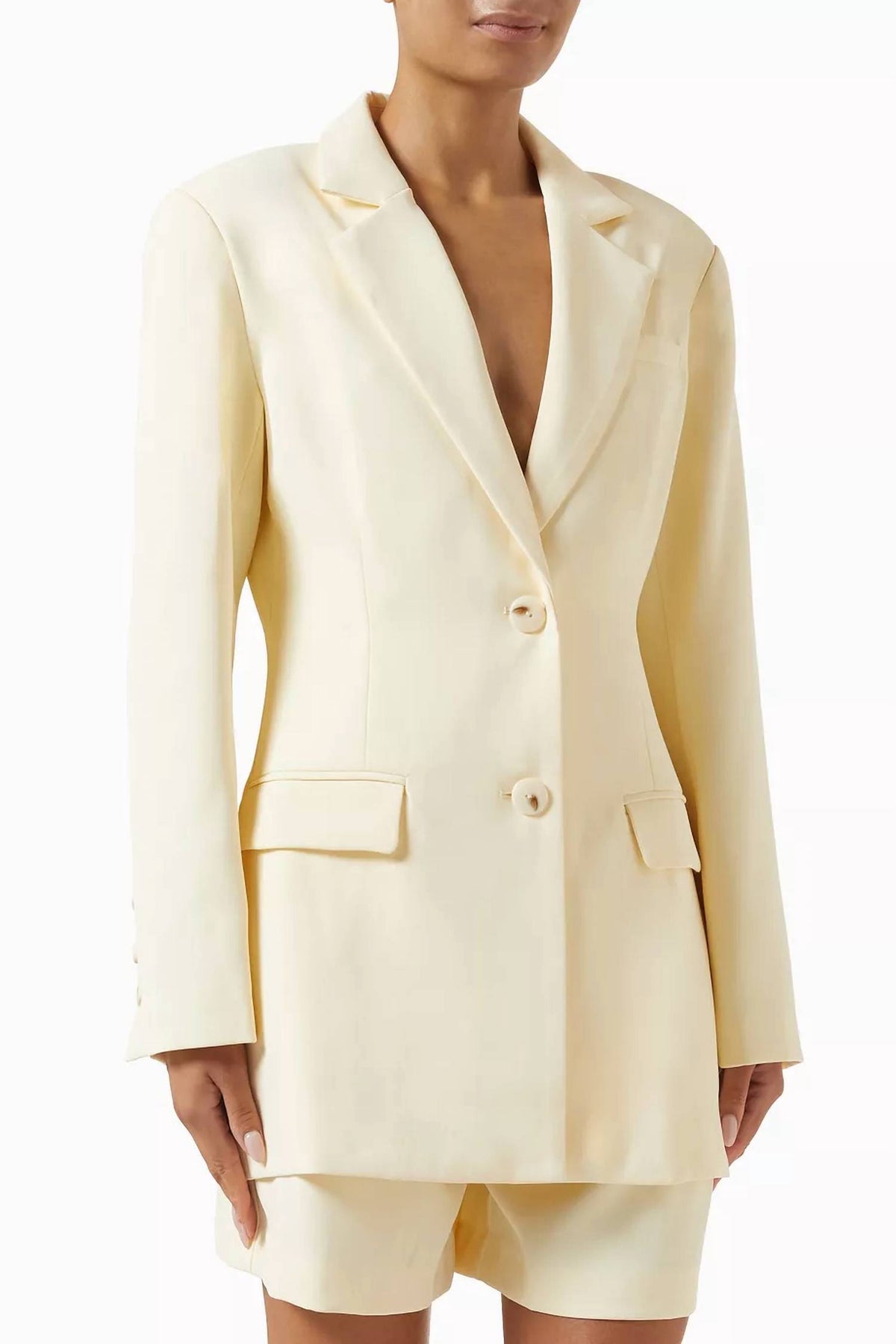 Curaae - Suit Boxy Blazer