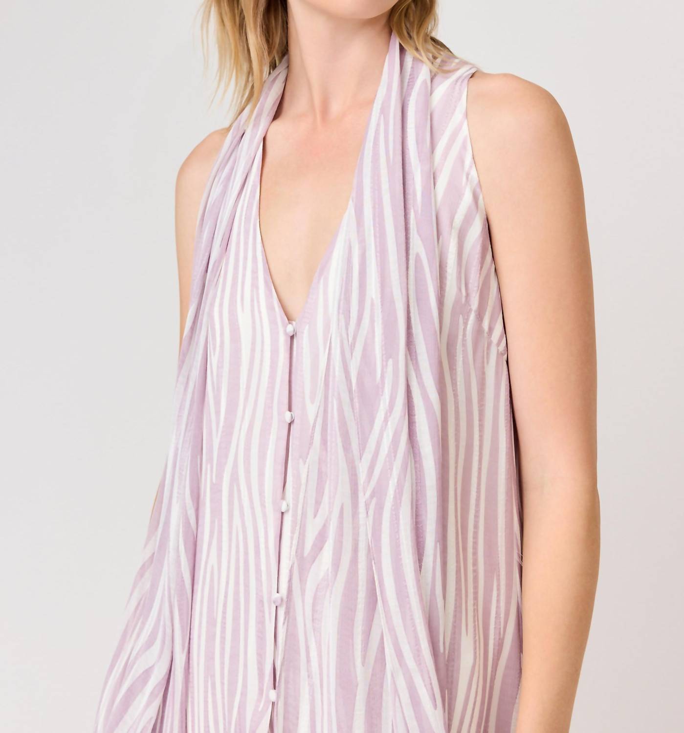 Curaae - Zuri Chiffon Midi Dress - clothing - dresses - midi