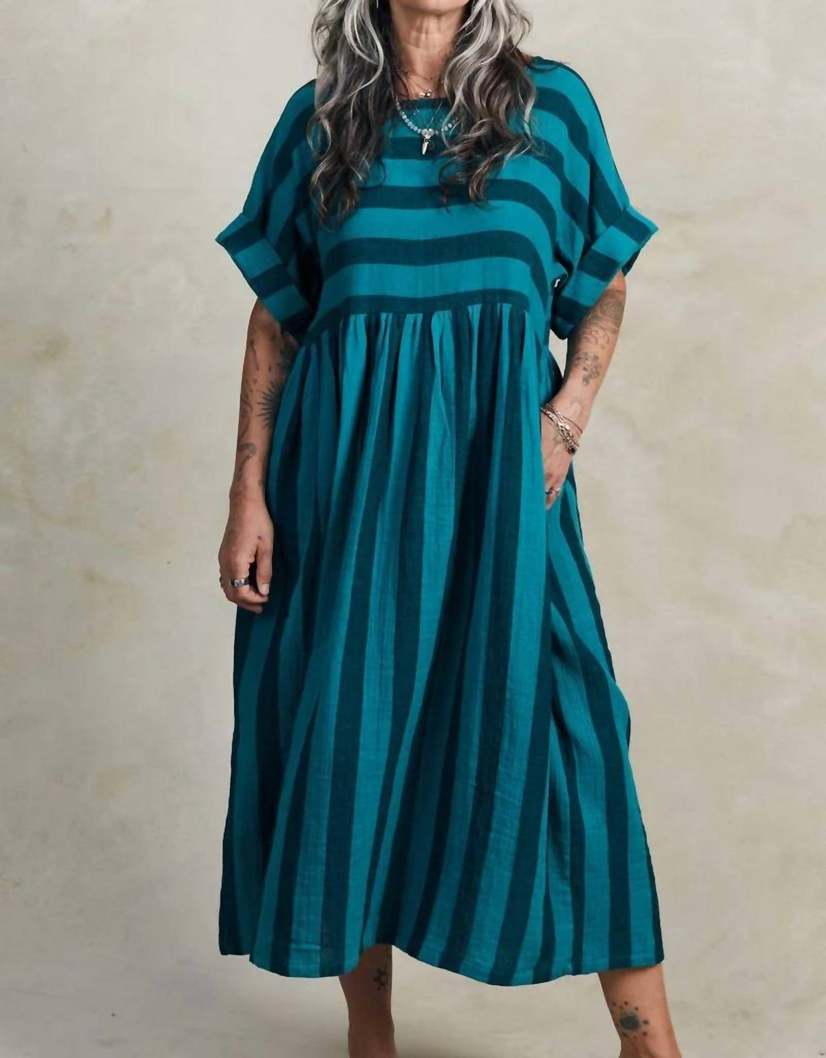 Curator Sf - Perry Garment Dyed Dress