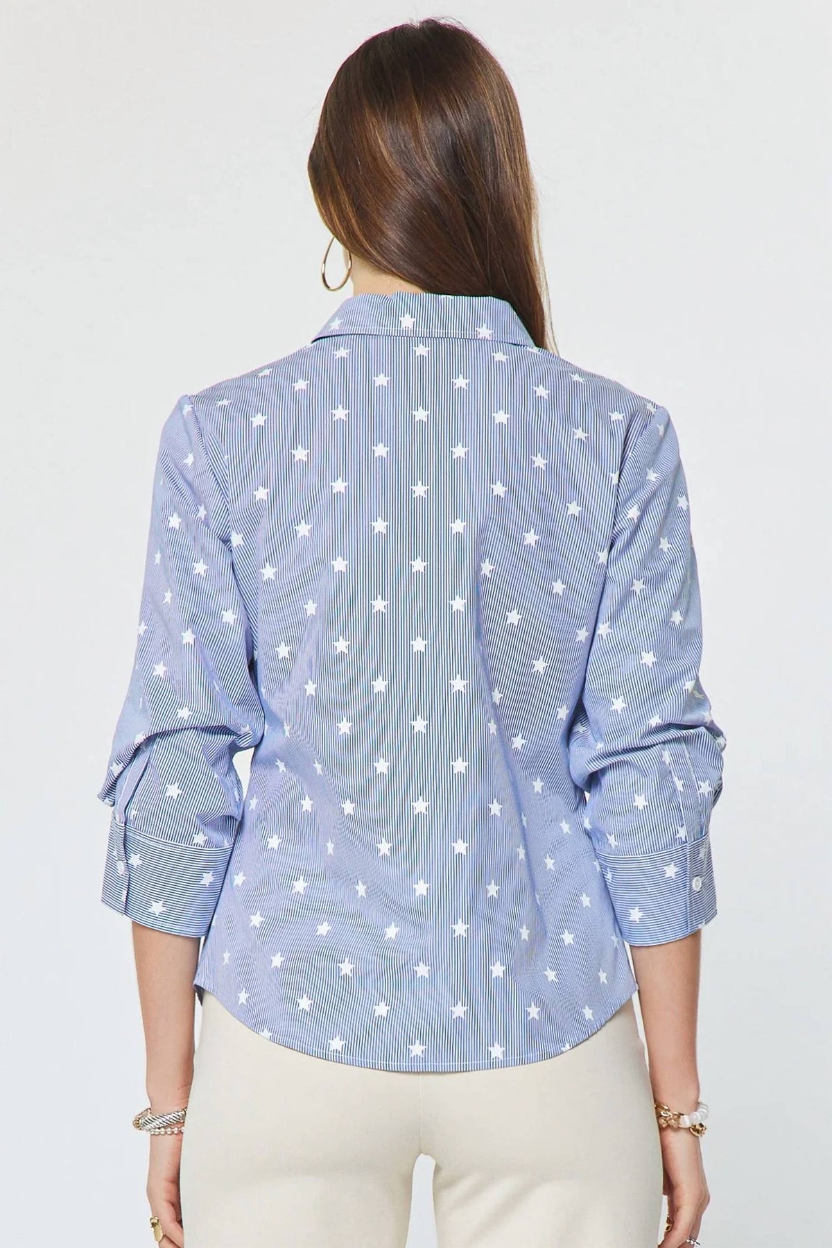 Current Air - Americana Button Down Top