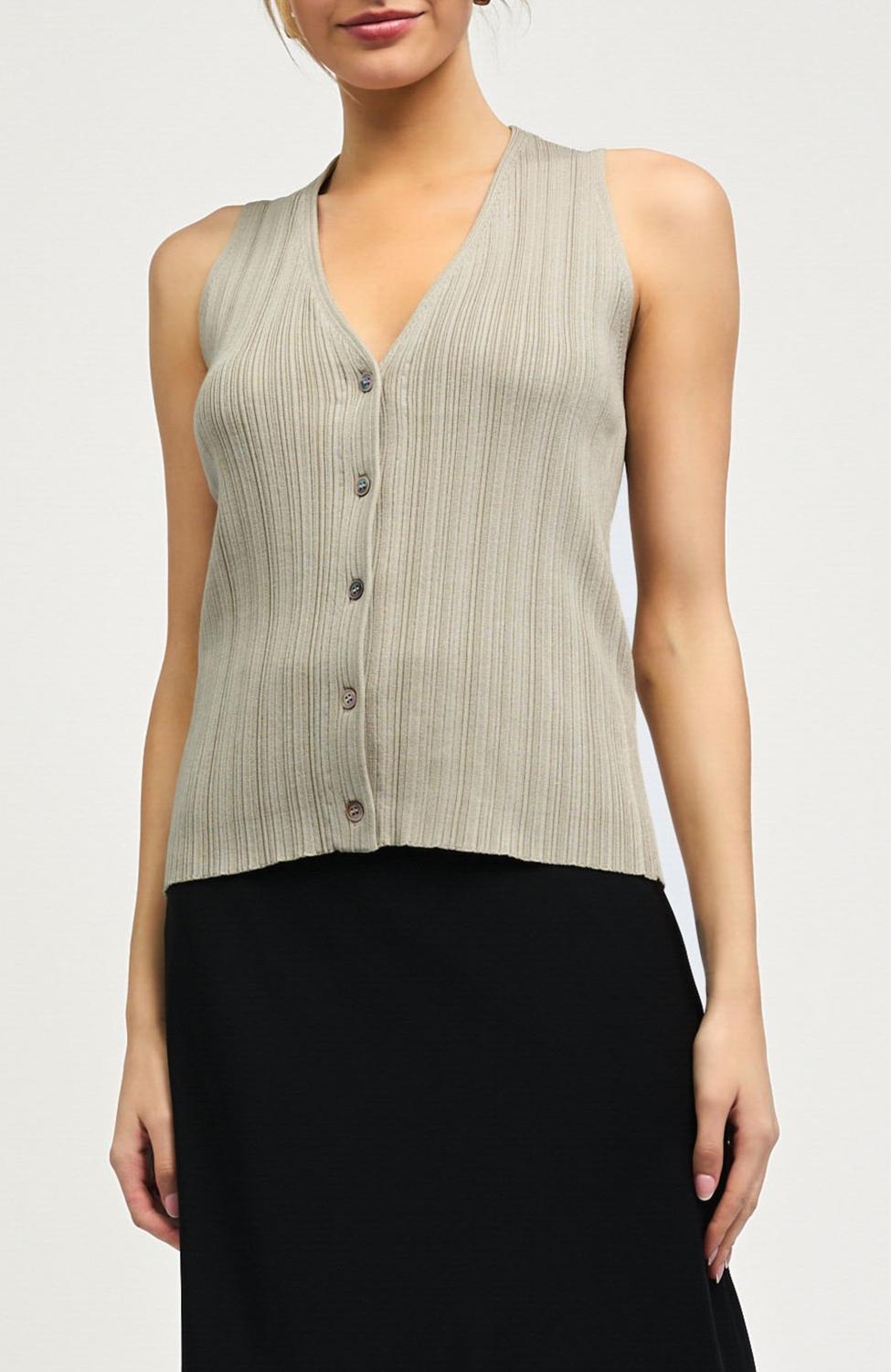 Current Air - Button Sweater Vest