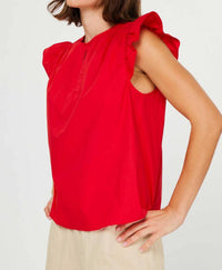 Current Air - Women's Callie Smocked Blouse