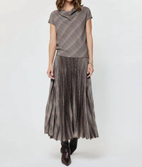 Current Air - Cowl Neck Silk Sweater