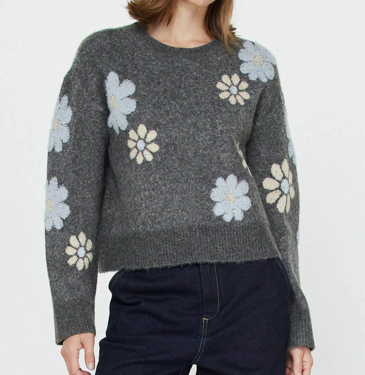 Current Air - Daisy Crew Neck Sweater