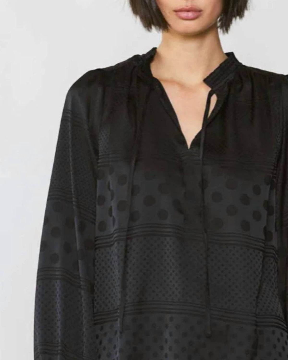 Current Air - Dotty Pullover Blouse