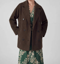 Current Air - Double Breasted Wool Coat