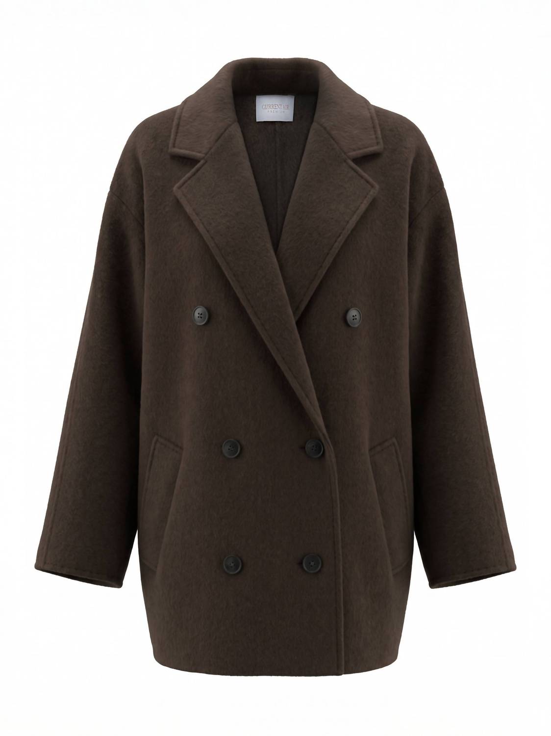 Current Air - Double Breasted Wool Coat