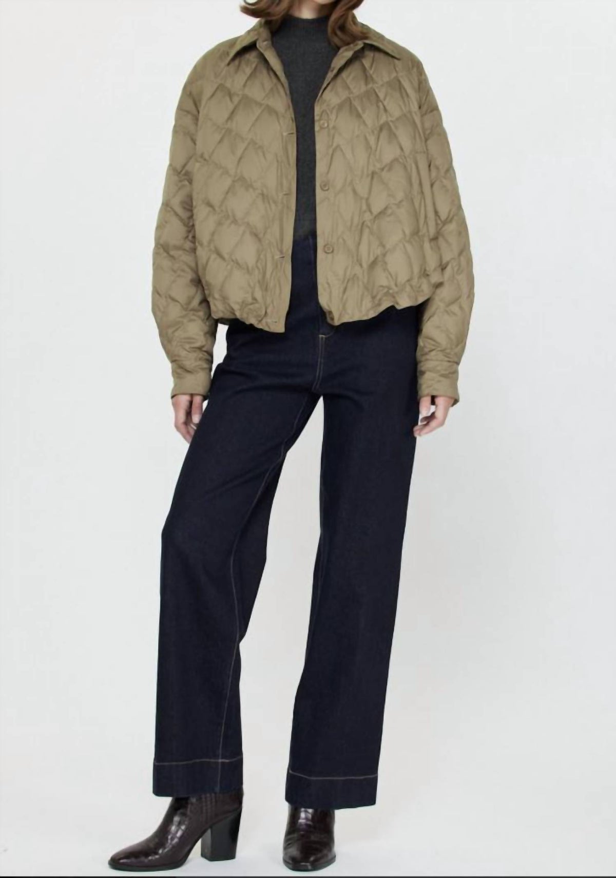 Current Air - Down Button Jacket