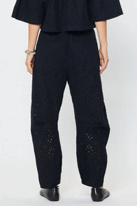 Current Air - Eyelet Barrel Leg Pant