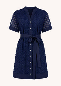 Current Air - Laura Floral Button Down Mini Dress