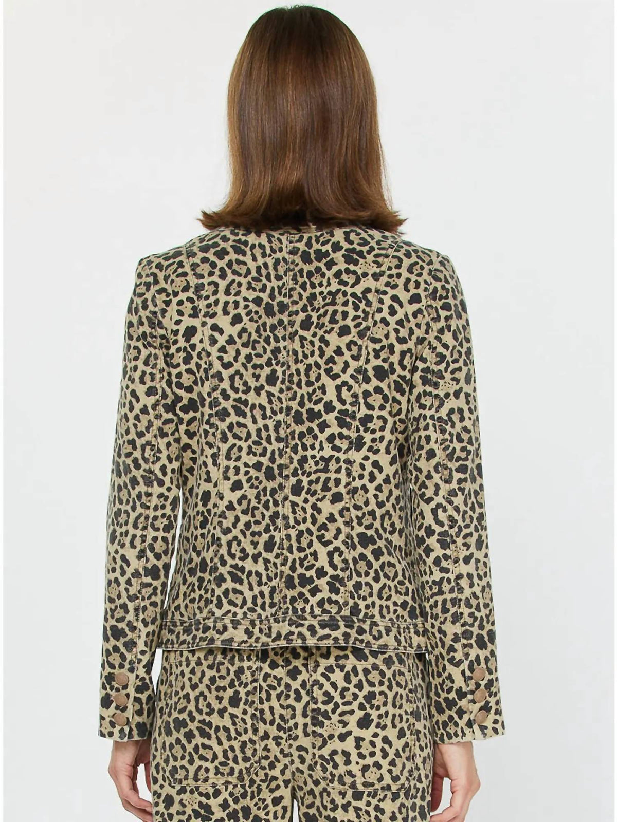 Current Air - Leopard Cotton Jacket