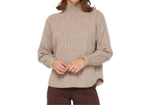 Current Air - Mock Neck Cable Sweater