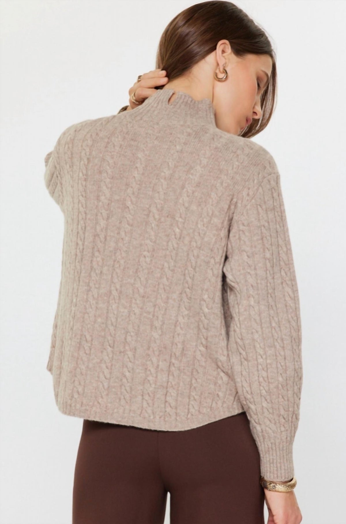 Current Air - Mock Neck Sweater