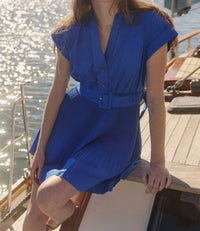 Current Air - Santorini Skies Dress