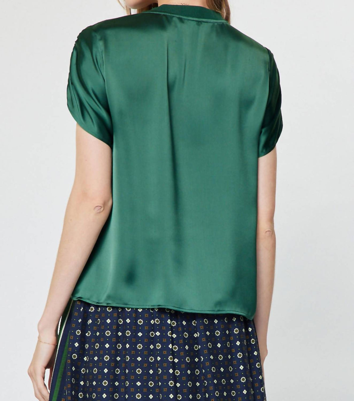 Current Air - Satin Finish Blouse